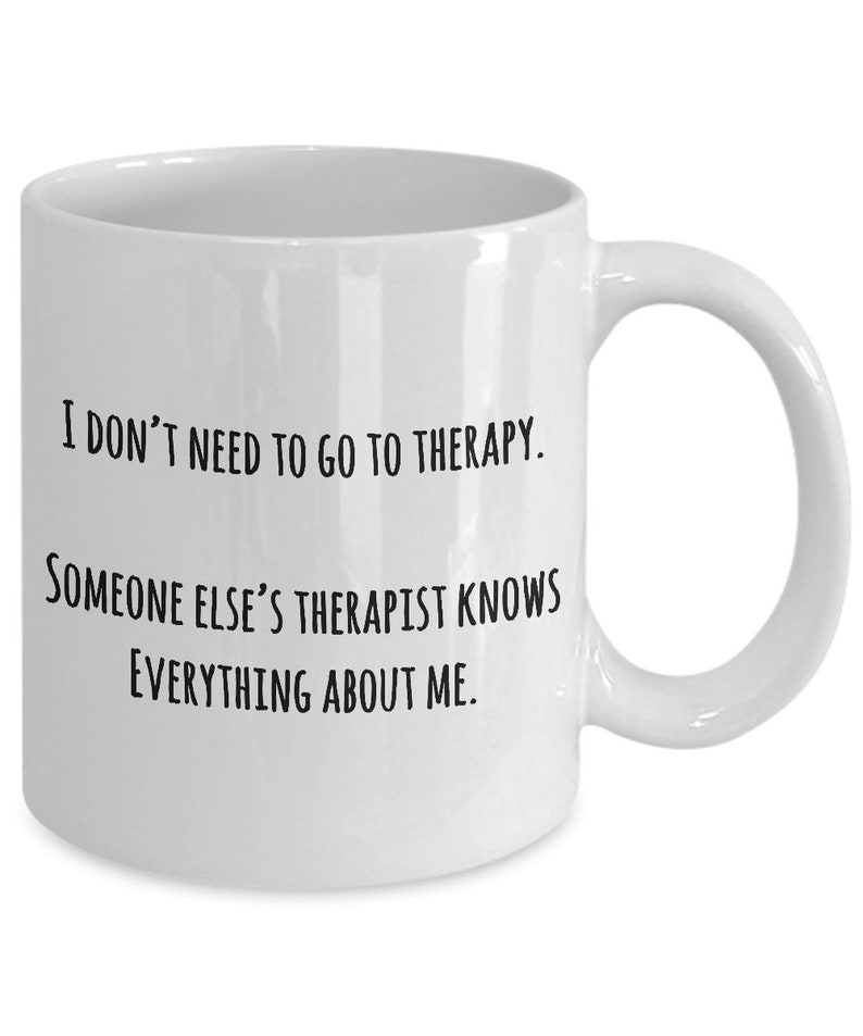 Funny Therapist mug Funny Therapy Mug Therapist gift Gift from Etsy