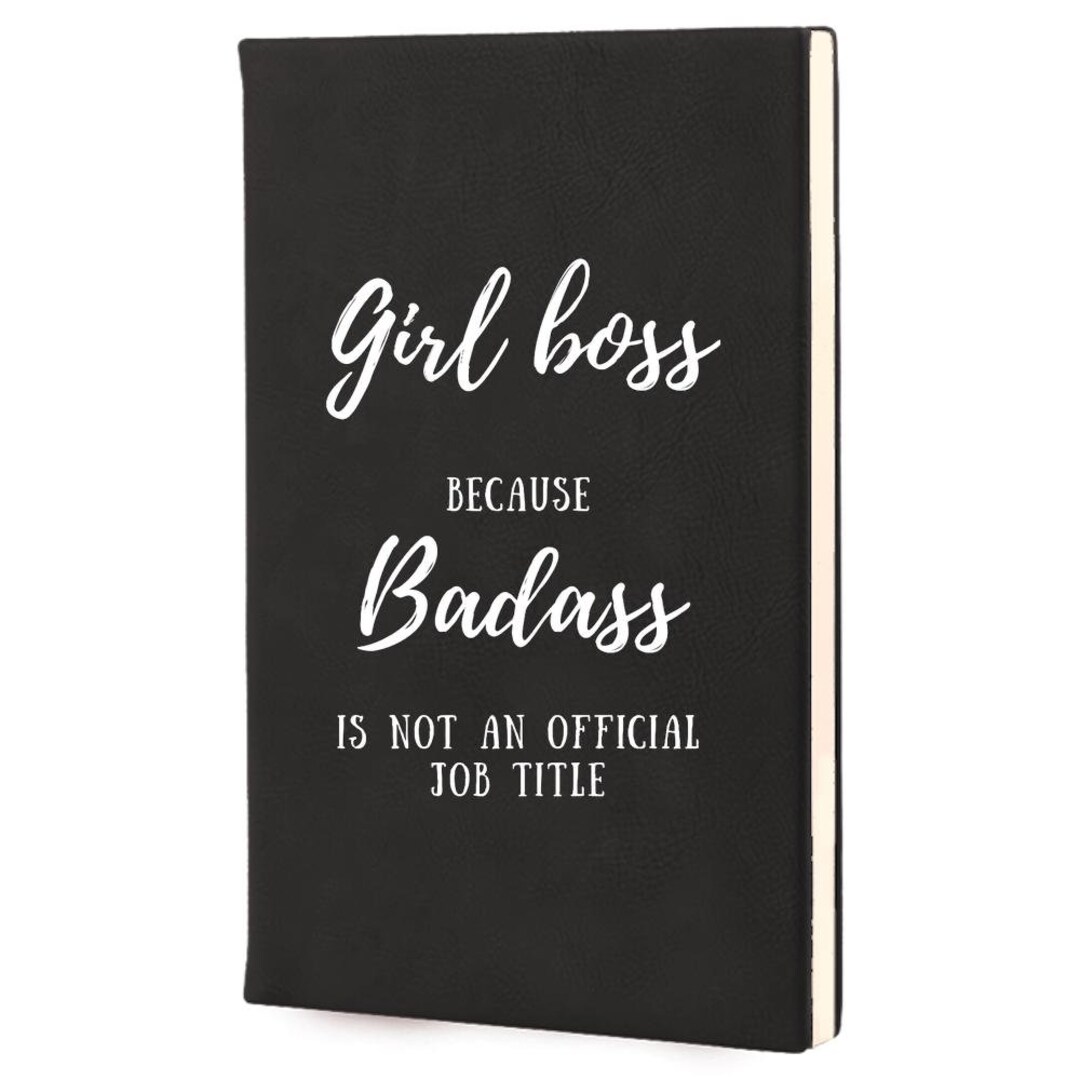 Girl Boss Journal Journal for Girl Boss Feminism Gift Girl Etsy
