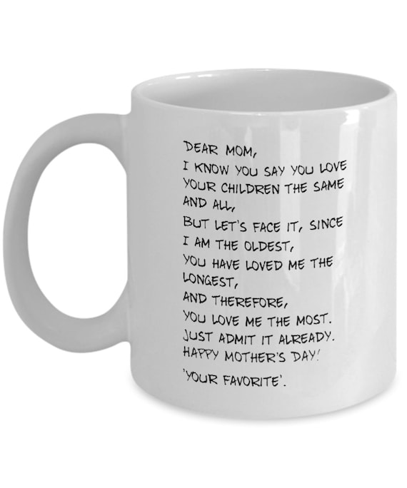 Funny Mom Gifts, Gift From Daughter, Gifts for Mom, Mother's Day Gift,  Funny Mom Mug, Funny Mom Gift, Mom Mug, Best Mom Ever, Mother Gift -   Denmark