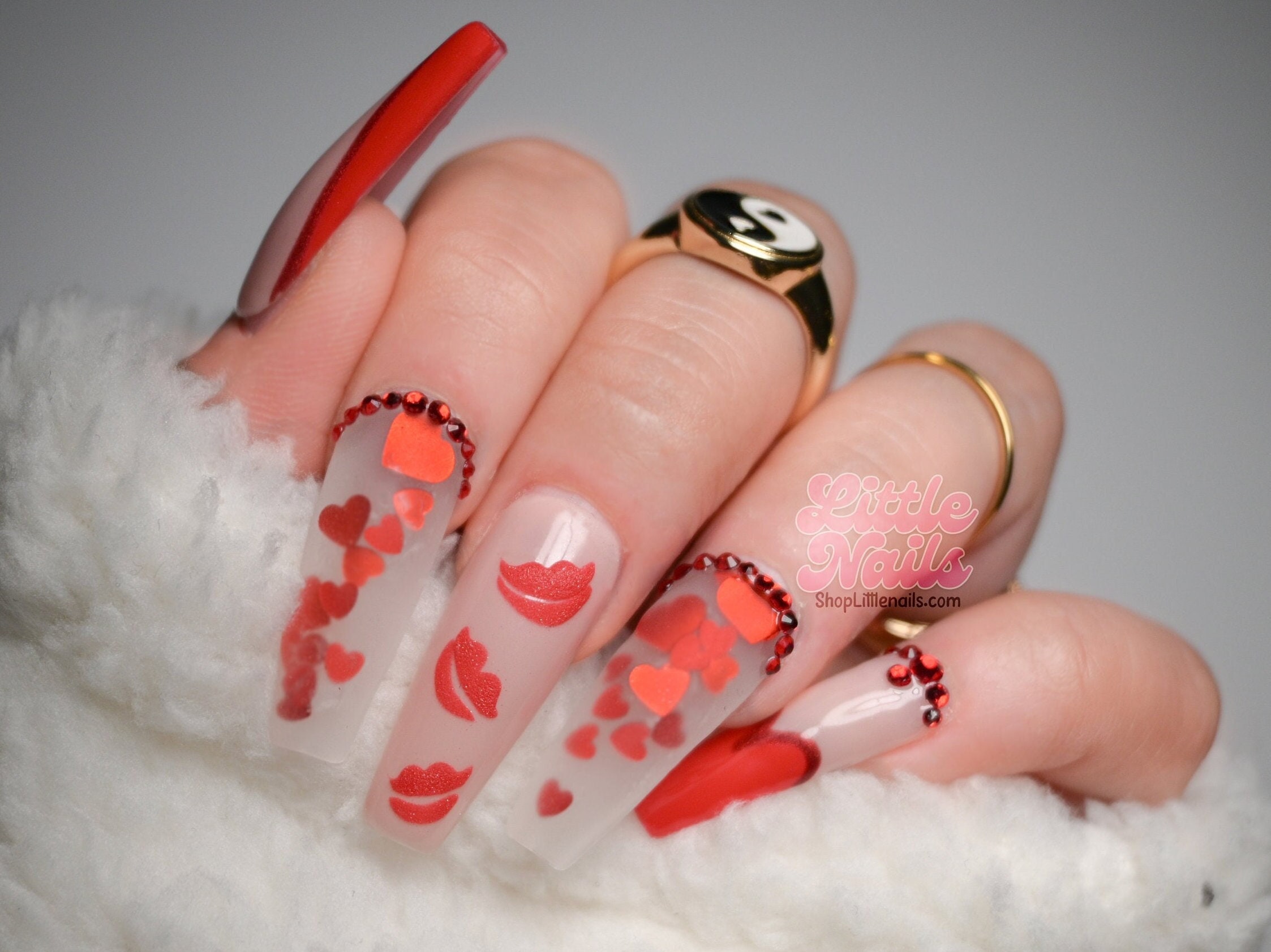 Valentine's Day Nail Art