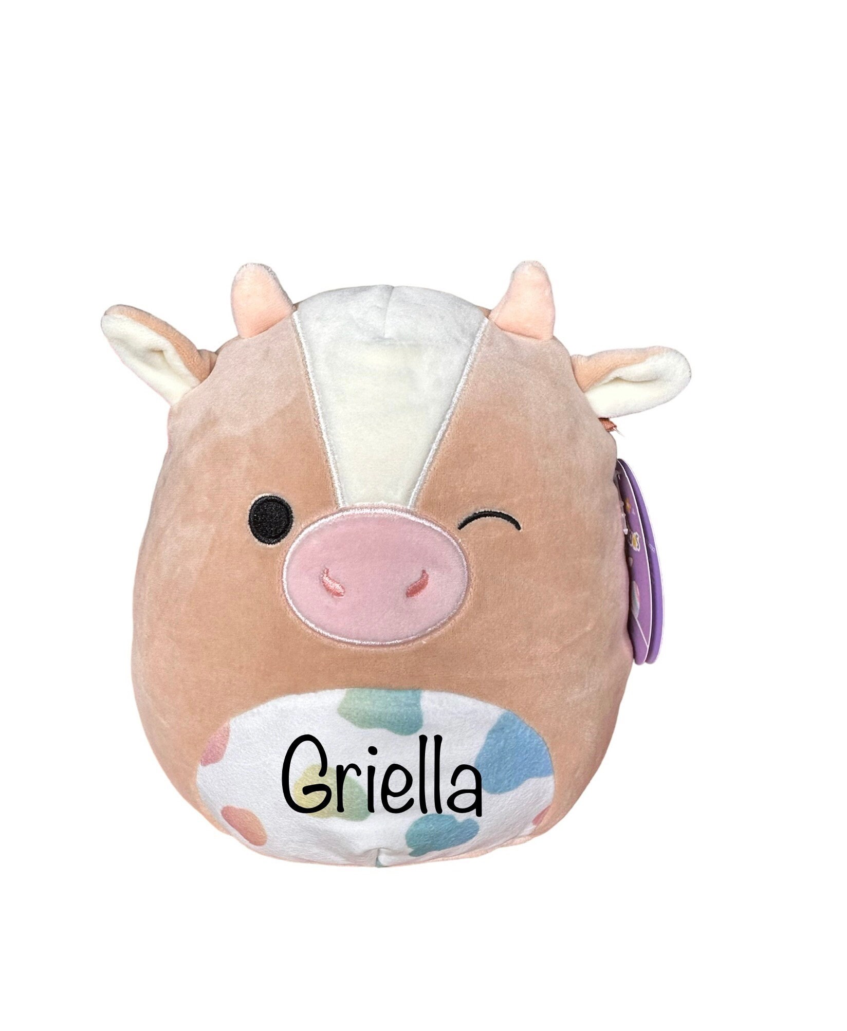 SQUISHMALLOW Conner the COW Starbucks Squishmallow Cow Cup Cow