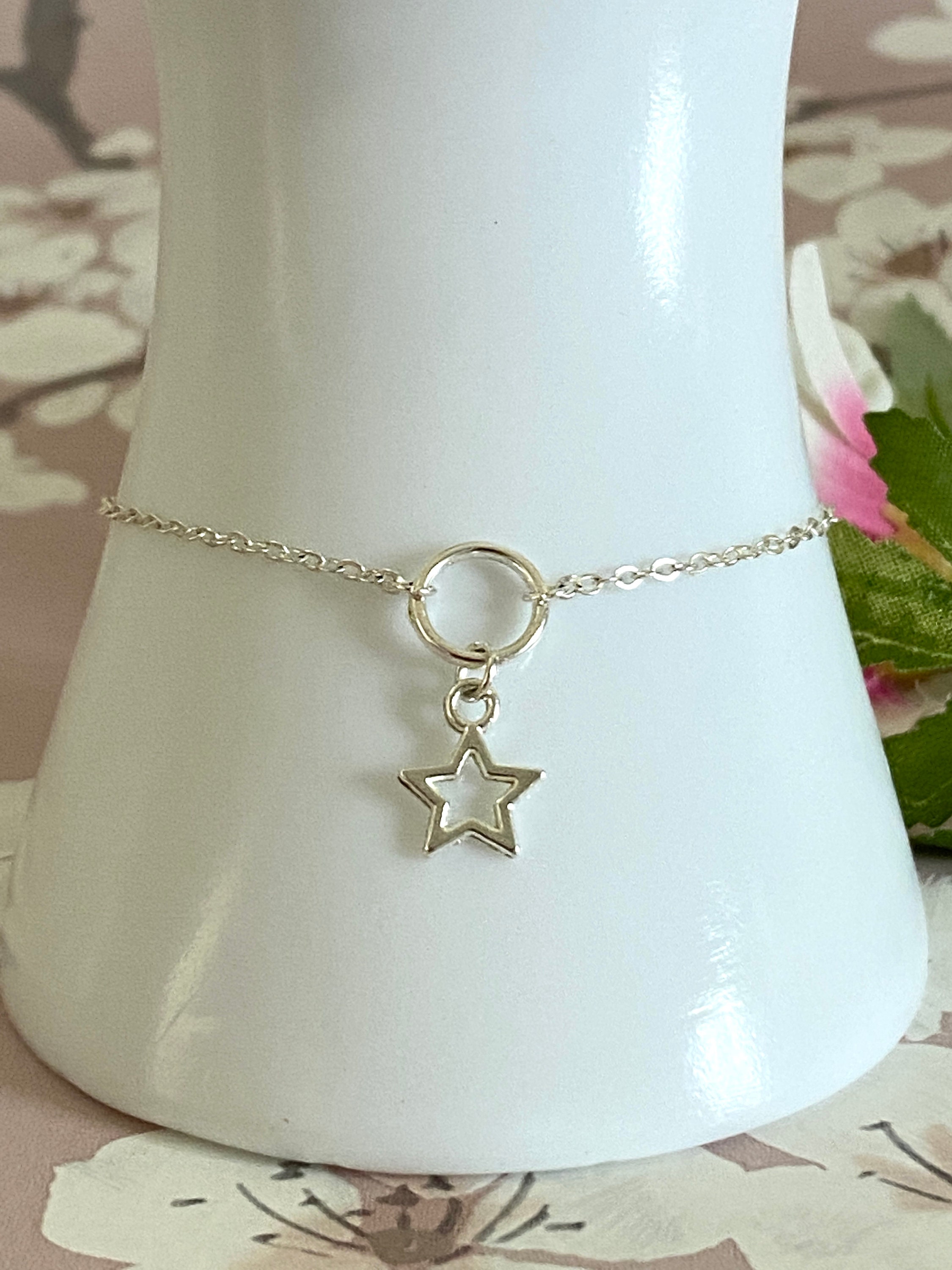 Aunties Are Like Stars Silver Bracelet Gift, Infinity Star Charm