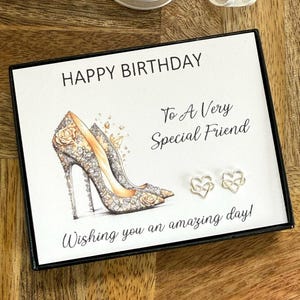 Pendientes de corazón celta de plata de ley para una amiga especial, regalo de cumpleaños, idea de regalo de cumpleaños para una amiga, pendientes de corazón de plata, regalo para su buzón, Reino Unido