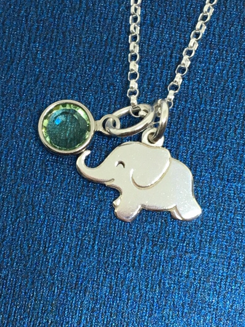 Elephant Charm Women and Girls Jewellery Sterling Silver Elephant Necklace Elephant Necklace 925 Silver Elephant Necklace Gift For Her