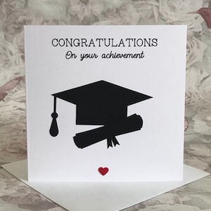 Carte de remise des diplômes, vous l'avez fait, carte de félicitations pour votre réussite, fier de vous, casquette et parchemin de remise des diplômes, bravo, promotion 2021, 2022
