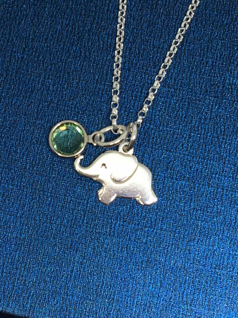 Elephant Charm Women and Girls Jewellery Sterling Silver Elephant Necklace Elephant Necklace 925 Silver Elephant Necklace Gift For Her