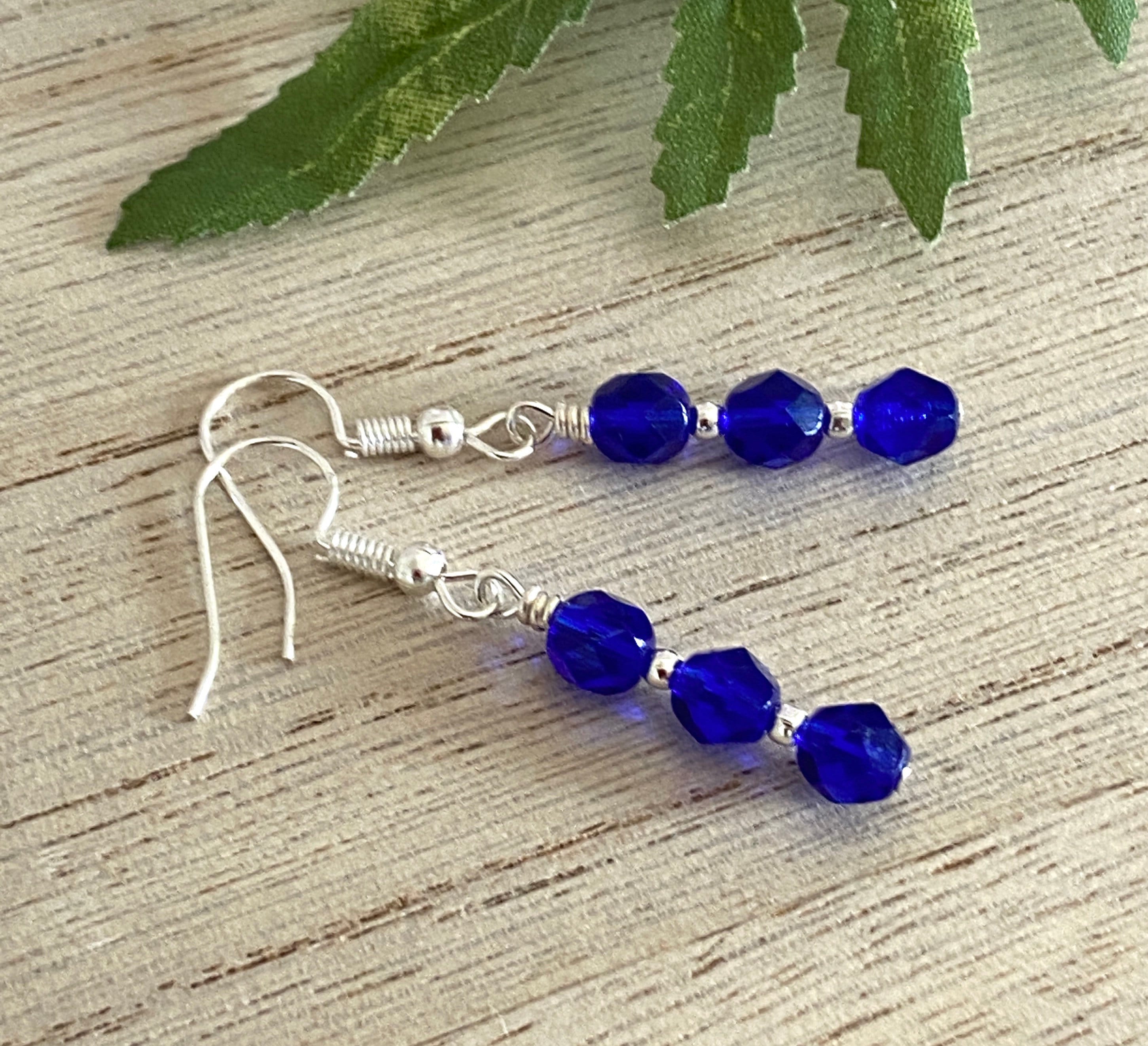 Cobalt blue jewelry accessories clearance
