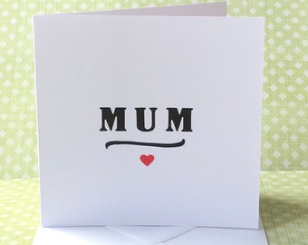 Card for Mum, Thank You Mum Card for All You Do, Step Mum Card, Mother'’s Day Card, You Are the Best Mum, Blank Inside, UK Shop