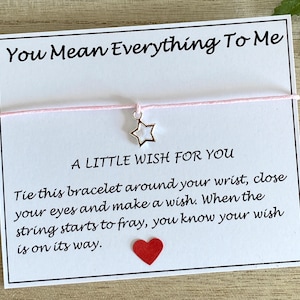 Je betekent alles voor mij, waarderingskaart, beste vriend kaart, bewonderingskaart, andere helft kaart, relatiekaart, sentimentele kaart UK