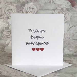Vielen Dank für Ihre Ermutigung Karte, Danke für All You Do Card, Danke Papa-Mama, Freund, Familienmitglied, Lehrer, Kollege UK Shop