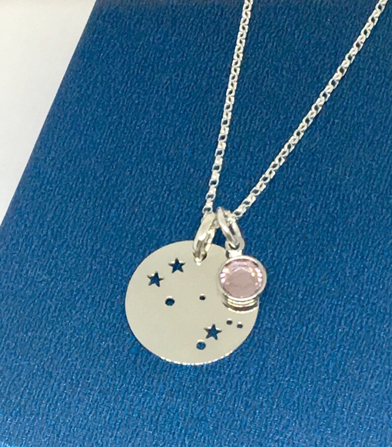 Sterling Silver Necklace Zodiac Necklace UK Zodiac Jewellery Gemini Constellation Necklace Astrology Zodiac Necklace Gemini Jewellery