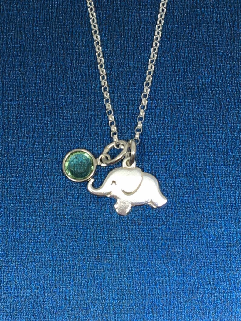 Elephant Charm Women and Girls Jewellery Sterling Silver Elephant Necklace Elephant Necklace 925 Silver Elephant Necklace Gift For Her