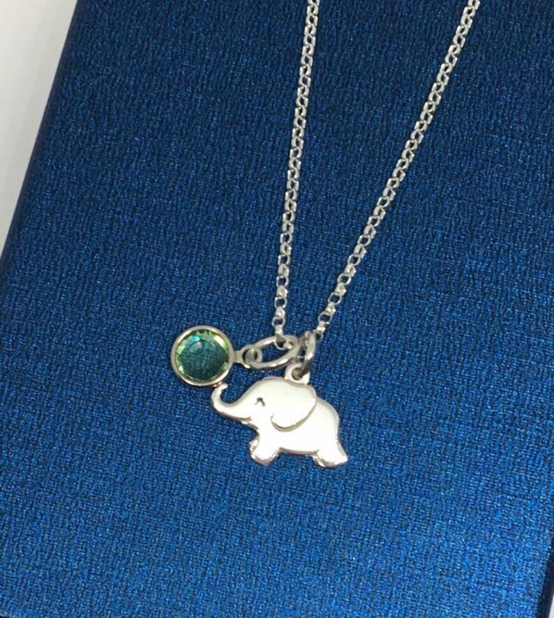 Elephant Charm Women and Girls Jewellery Sterling Silver Elephant Necklace Elephant Necklace 925 Silver Elephant Necklace Gift For Her