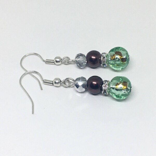 Murano Glass Clip on Earrings Etsy UK