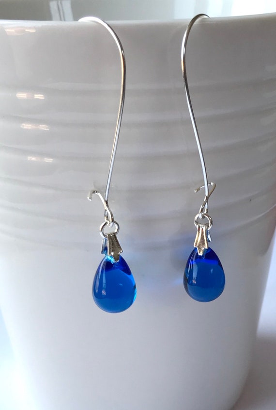 Sea blue shop earrings