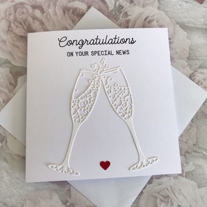 Herzlichen Glückwunsch zu Ihrer speziellen Nachrichten-Karte, Congrats-Gut gemacht, neuer Job, neues Zuhause, Verlobung, neues Baby, Schwangerschaft, So stolz auf Sie Karte, UK