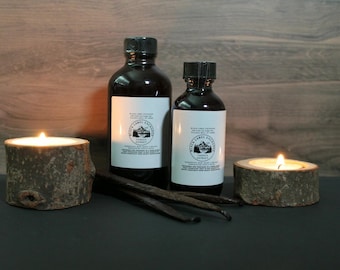 Vanilla Extract: Organic Madagascar Beans, Rum Infusion, homemade