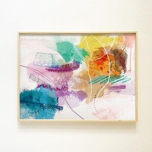 Painting Watercolor Abstract Art #26