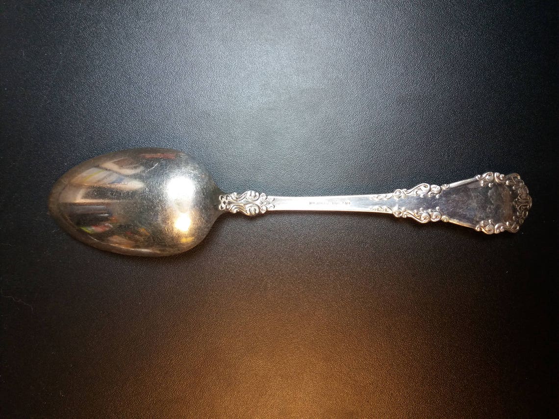 1047 Rogers Bros AI Silverplate Serving Spoon Etsy