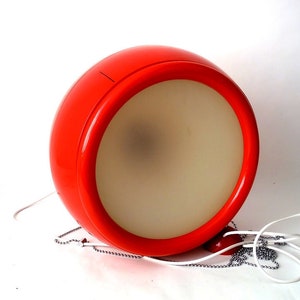 Vintage Artemide lamp, Mod. Pallade Design Tetrarch, design made in Italy, 70s lamp, ball lamp, retro ceiling light,