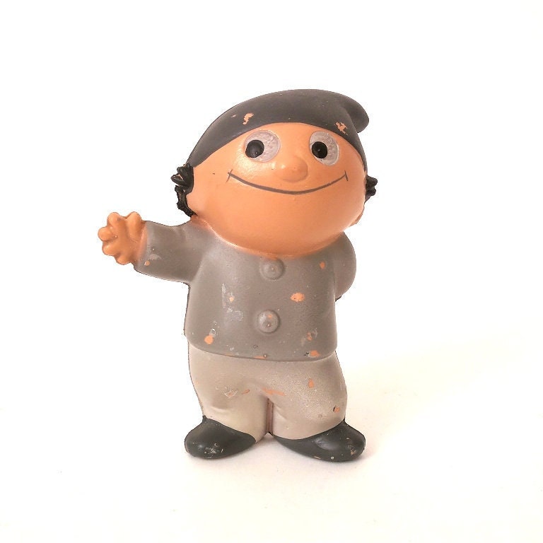 70’s Mainzelmannchen ドイツ ビンテージ ソフビTOY 3個 70's Mainzelmannchen ドイツ ビンテージ ソフビTOY 3個 70's