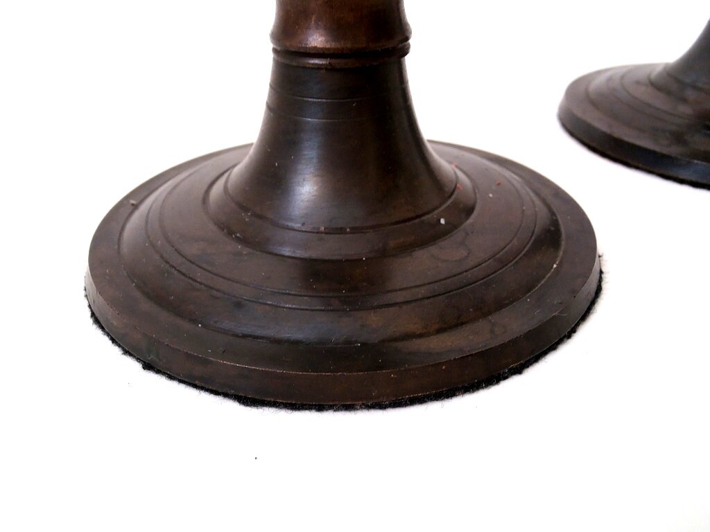 Vintage Boho Candlestick Holder, Set of Two Candlestick Holders ...
