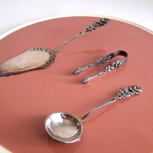 2403 Cake server Hildesheimer Rose silver plating 20 cm