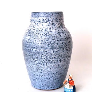Mid century vase German pottery Wgp vase, Fat Lava vase, vintage 70s vase, space age, studio art 70s vintage ceramic vase
