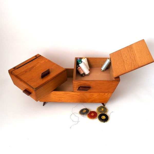 Vintage Sewing Box Etsy