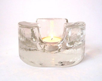 Glass teapot warmer, plate warmer, glass plate warmer, tea warmer, food warmer, coffee pot warmer, vintage glass warmer, candle holder