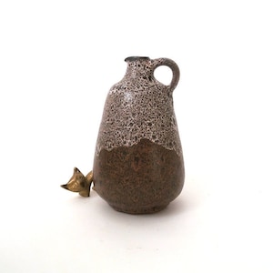 Mid century vase east german pottery Römhild vase, Fat Lava vase, vintage 70s vase, space age, studio art 70s vintage ceramic vase