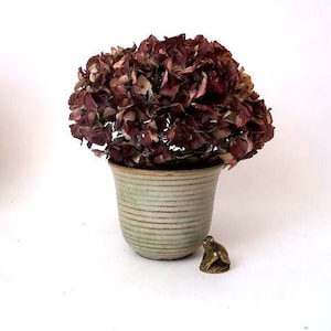 Vintage ceramic planter, 60s creamic plant pot, mid century planter, mcm planter, mid century modern planter