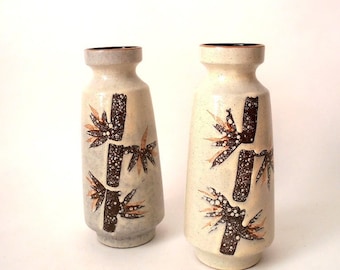 ヴィンテージのファットラバ花瓶：西ドイツの陶器工房 - Etsy 日本