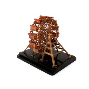 Vintage 50s 60s souvenir Prater Ferris wheel travel souvenir Austria, mid century souvenir Vienna Prater fair folk festival beer garden