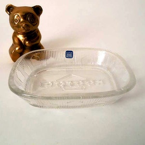 Advertising ashtray Pripps made by Arabia, mid century glass bowls, advertising plates, retro tip plate, promotional ashtray Pripps beer