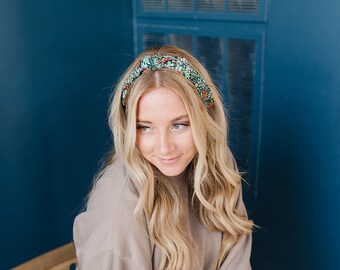 Diademas Pamor Lace Headband Kerchief Tie-style Floral Hea Diademas Pamor Lace Headband Kerchief Tie-style Floral Hea