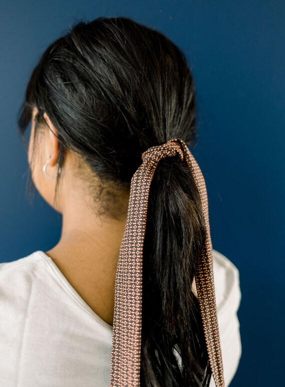 Tan With Black Dots Hair Scarf Hair Ribbon Hair Rope Hair - Etsy Tan With Black Dots Hair Scarf Hair Ribbon Hair Rope Hair - Etsy