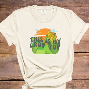 Crop Top Shirt, Womens Crop Top, Cute Crop Top, Funny Crop Top, Plant Shirt, Funny Mom Shirt, Funny Mom Gift