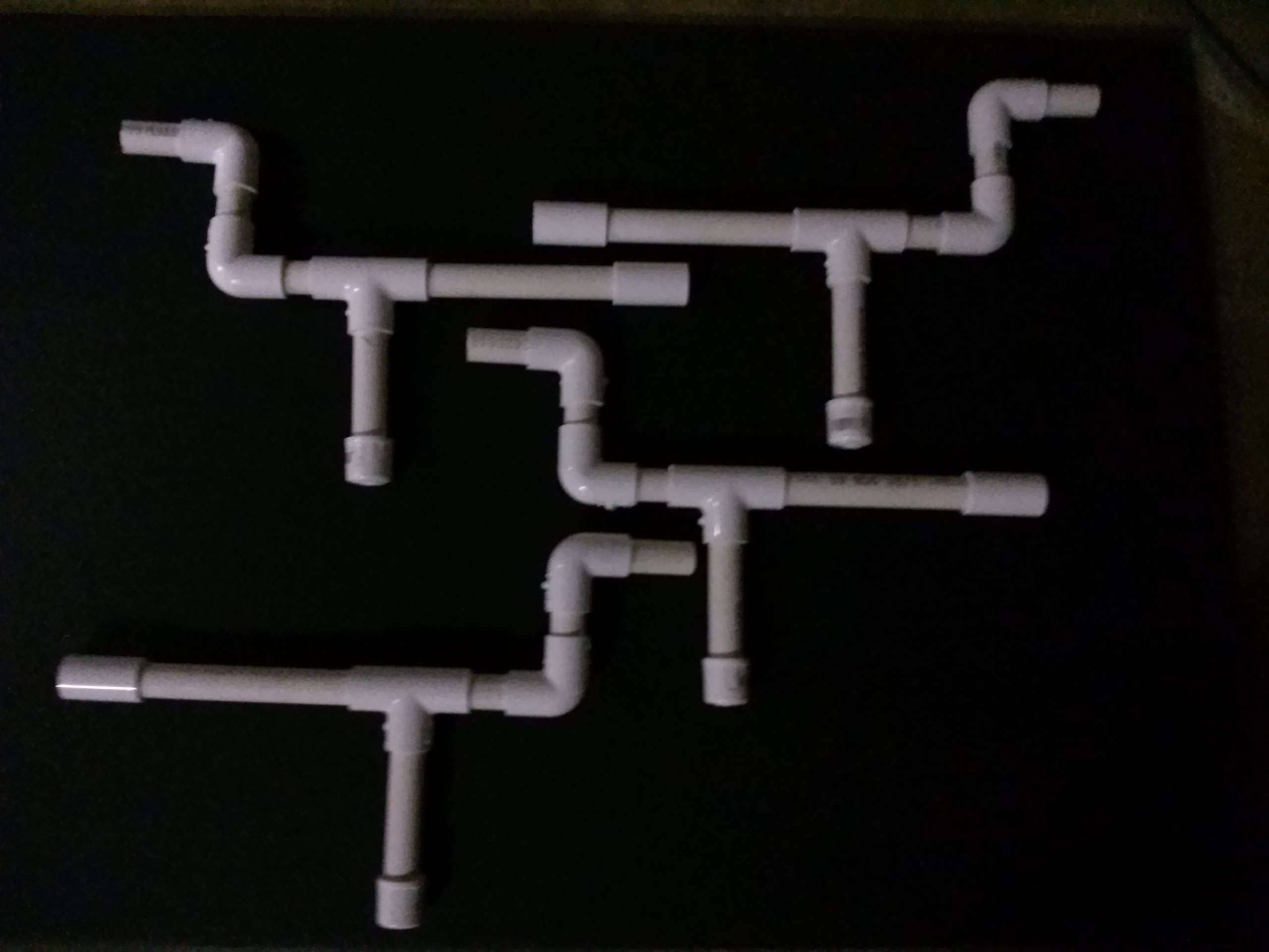 Mini Marshmallow PVC Blow Guns Set of 4 Shooters Mini Mallows & Nerf