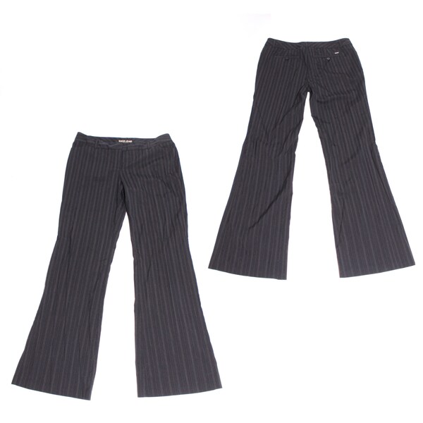 90s Pinstripe Drawstring Trousers (XS/S)