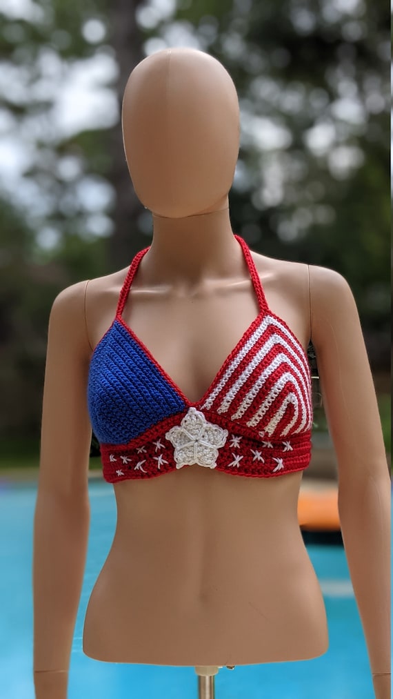 Freedom Crochet Bralette 