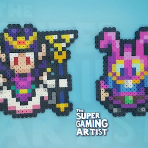 La princesse Hilda et Ravio Perler | Zelda Perler | Lorule | Perles perler | Joueurs | Jeux vidéo