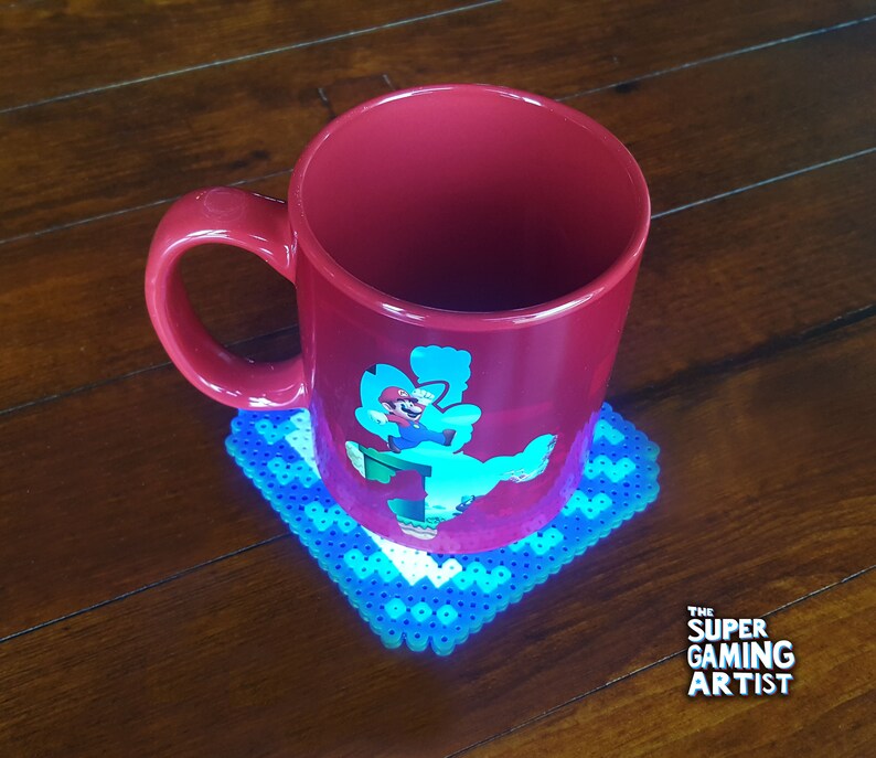 Splatoon Perler Rainbow Coaster Set Perler Coaster Etsy