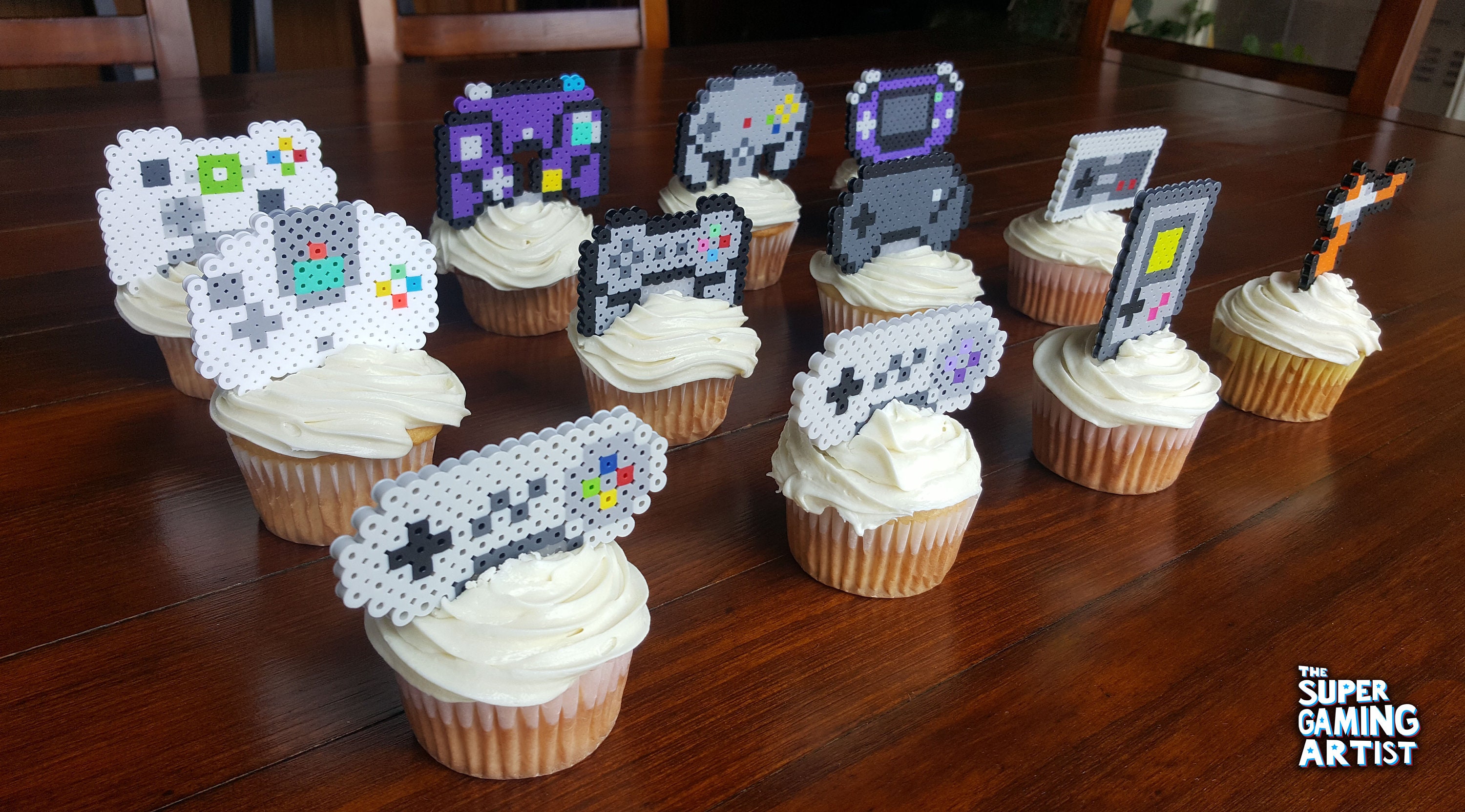 Video Game Layer Cake - Classy Girl Cupcakes