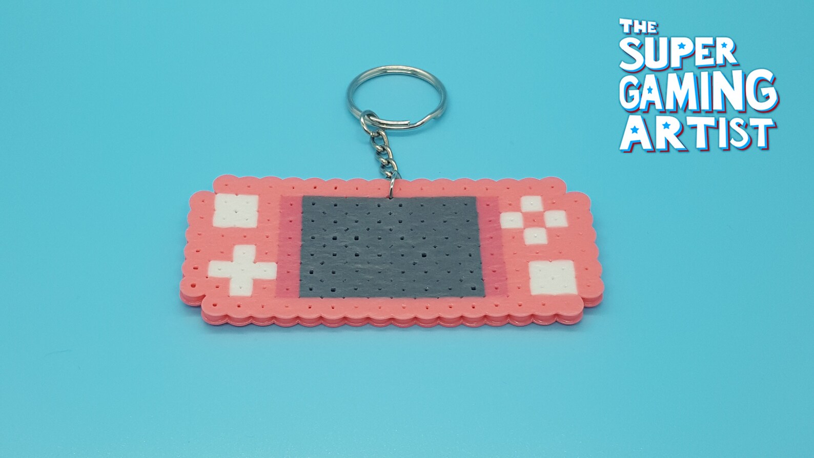Nintendo Switch Lite Keychains Perler Keychains Video Game Etsy