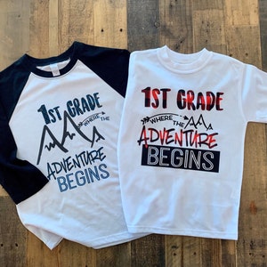 1st grade school shirt, back to school shirt, 1st grade boys shirt, back to school boys shirt, kindergarten boy shirt, first day of school