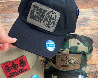 Star Wars Hut, dies ist der Weg Hut, r2d2 c3po Hut, mandalorianische Trucker Hut, Star Wars Baseballkappe, Kinder Star Wars Kappe