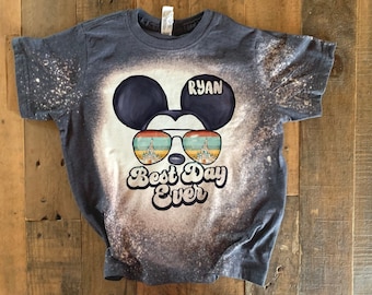 Kleinkind Disney World Shirt, bester Tag überhaupt Kinder Shirt, Jungen Kleinkind Mickey Shirt, Baby Junge Disneyland Shirt, Disney World Familie Shirt
