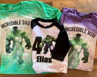 Download Hulk Birthday Shirt Etsy
