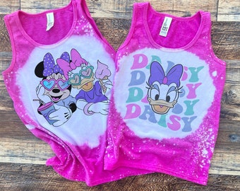 girls disney tank top, disney kids tank tops, minnie tank tops, daisy tank top, cute tank top disneyworld